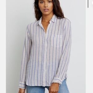 Rails Stripe Button Down Shirt